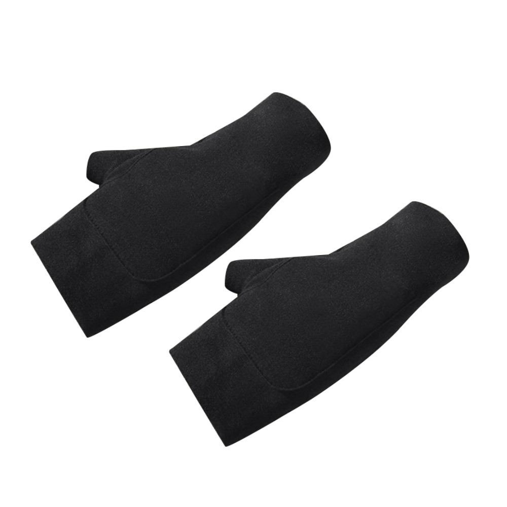 Touch Screen Women Fingerless Gloves Warm Pocket Gloves New Velvet Mittens  Winter