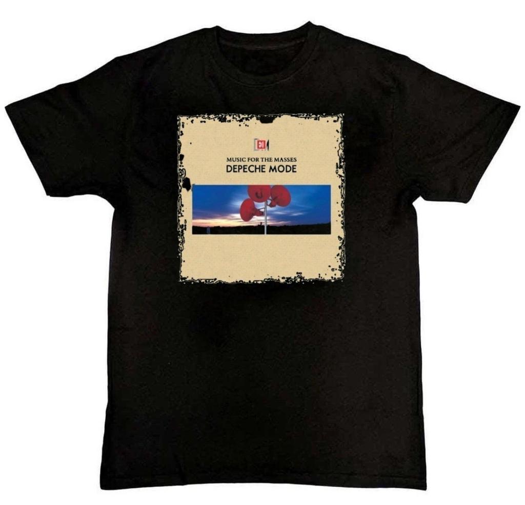 Rare DEPECHE MODE Collection Graphic Print Mens T-Shirt