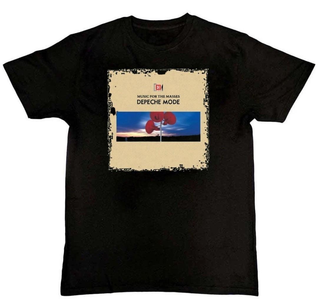 Rare DEPECHE MODE Collection Graphic Print Mens T-Shirt S