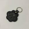Faux Leather Pet Hair Keychain Dog Cat Claw Shape Souvenir