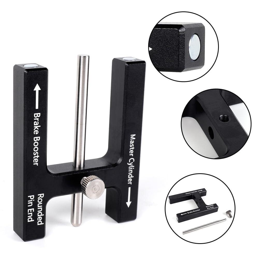 Adjustable Pin Brake Adjustment Tool Master Cylinder Push Rod Length Gauge  Auto Repair Shop