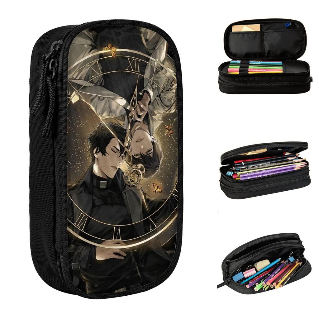 Omniscient Readers Viewpoint Pencil Cases New Kim Dokja Pen Bags Girls Boys Big Capacity School Supplies Gift Pencil Box