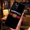 Morocco Flag Coat Of Arms Symbol Case For Samsung Galaxy A26 A16 A06 A55 A35 A15 A32 A12 A22 A52 A54 A34 A14 A56 A36 A13 A53