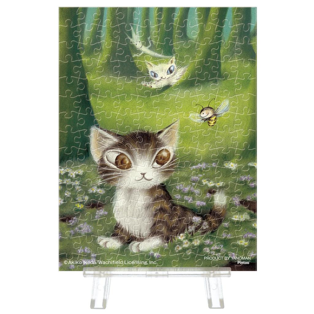 Yanoman 150-Piece Jigsaw Puzzle, Petit Paris Clear Series, WACHIFIELD "Whispers of the Forest" (7.6x10.2cm) 2308-52, Includes Piece Request Postcard