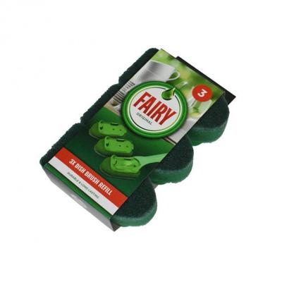 Fairy Wkład do szczotki do naczyń (Pakiet 3)