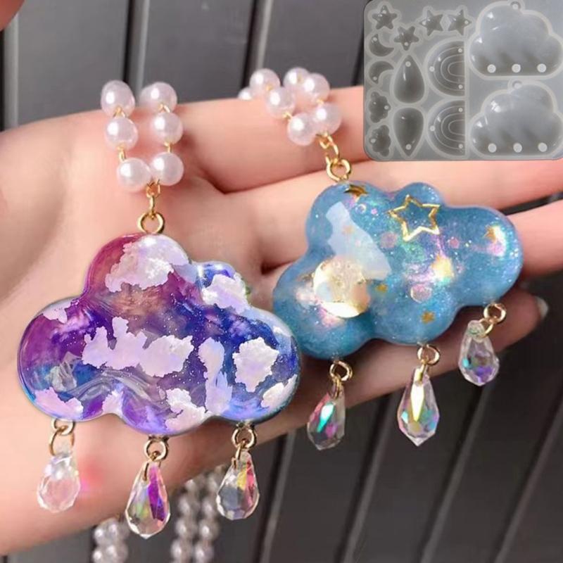 Teardrop Accessories Mold Flexible Silicone Jewelry Charm Mould Epoxy Resin Accessory Making Mold for Craft Lover