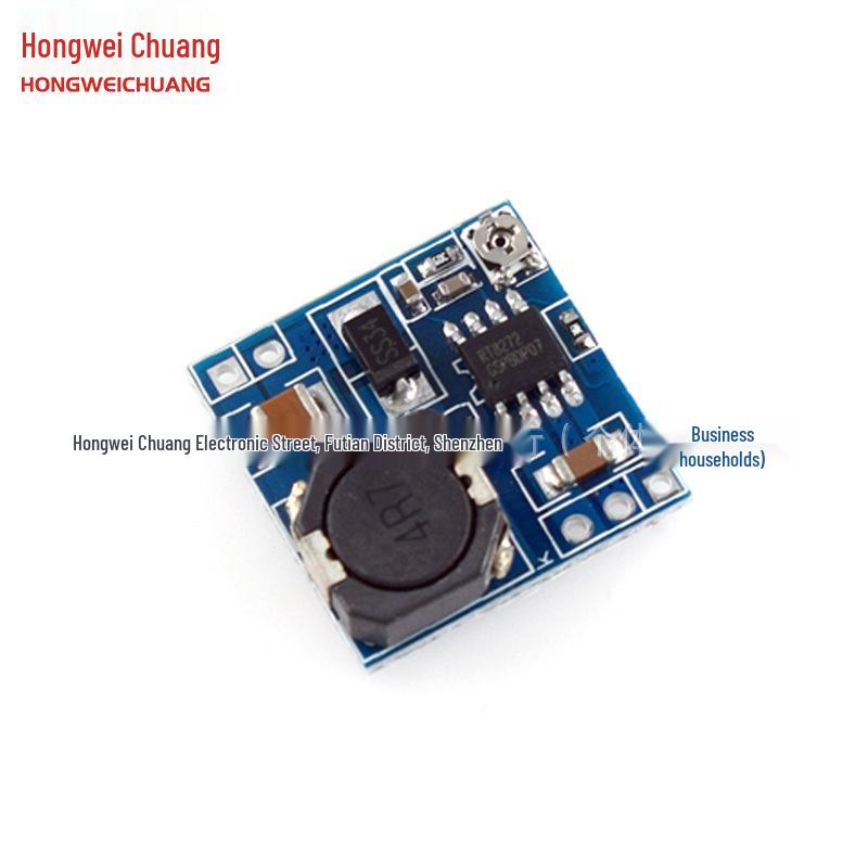 Compact Adjustable High-Efficiency DC-DC Step-Down Power Supply Module for RC Models