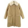 Down Coat M Beige Women Used