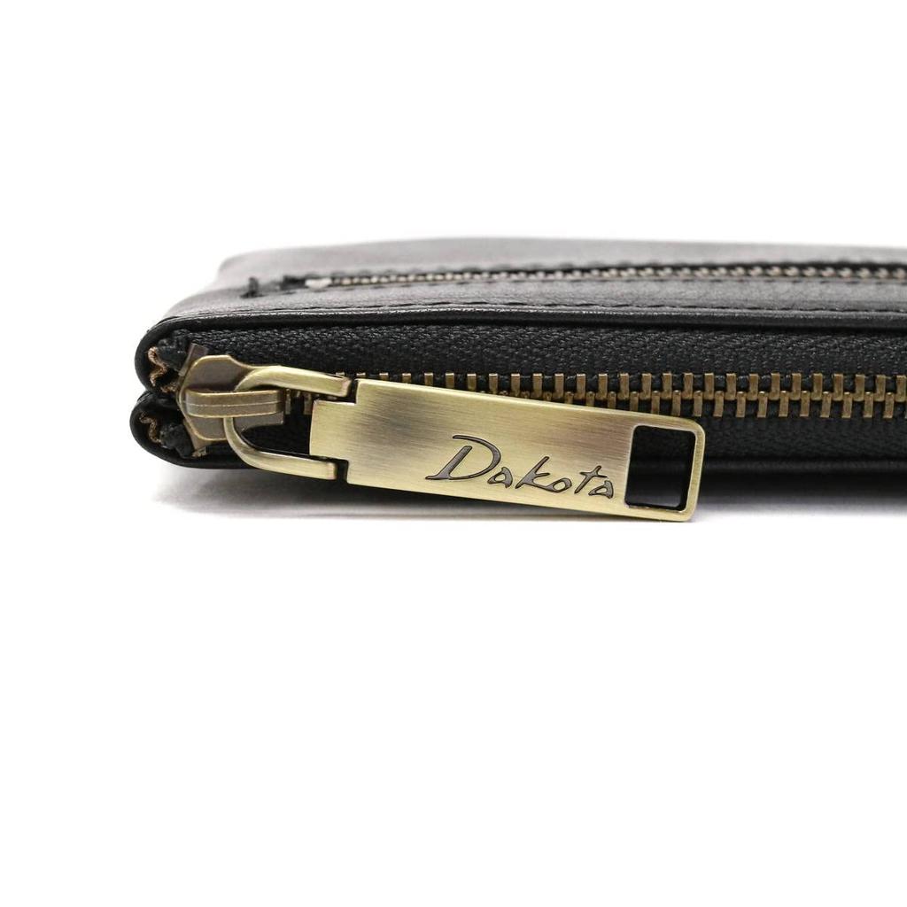 Dakota Largo Long Wallet with 0035881 L-Shaped Zipper, 0030581, Green/50