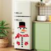 Self-Adhesive Snowman Wall & Window Sticker for Christmas Decoration