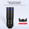 36X Handy-Teleobjektiv-Kit mit Mini-Stativ, Handy-Klemme, Handyhalterung, Objektivtasche, Reinigungstuch für Wandern, Camping
