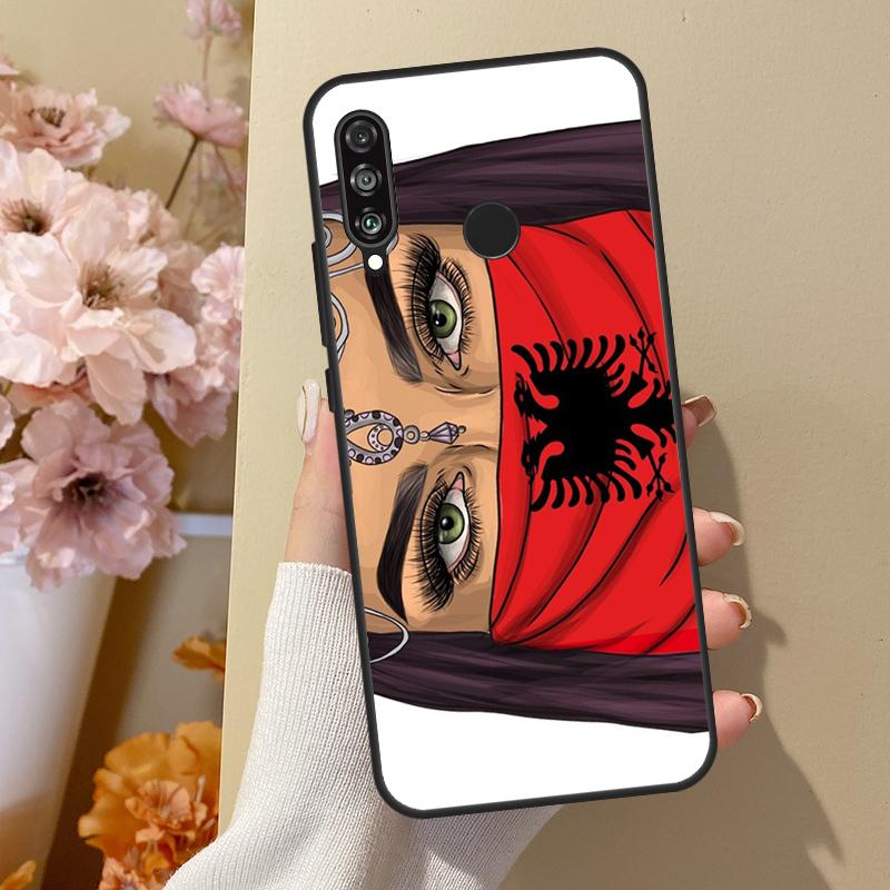 

Albanian Flag Eagle For Huawei Nova 11 Pro 9 10 SE Y70 Y60 Y90 Y61 Y91 Y73 Y72 12s 12i 11i 8i P30 P40 Lite Case Huawei Nova Y90