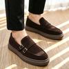 Men Casual Loafer Board Shoes Slip On Walking Driving Commuting Travel Everyday Comfortable Large Size Footwear Sizes 39-46