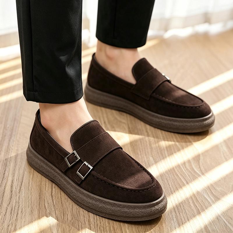 Men Casual Loafer Board Shoes Slip On Walking Driving Commuting Travel Everyday Comfortable Large Size Footwear Sizes 39-46