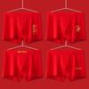 "New Autumn/Winter Men's Pure Cotton Boxer Briefs In Bright Red for Birth Year Boys - Ideal for Weddings and Teens"