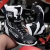 Professional Boxing Shoes, High-top Sanda Fighting Training Shoes, Non-slip, Breathable and Wear-resistant, Special for Muay Thai Fighting 