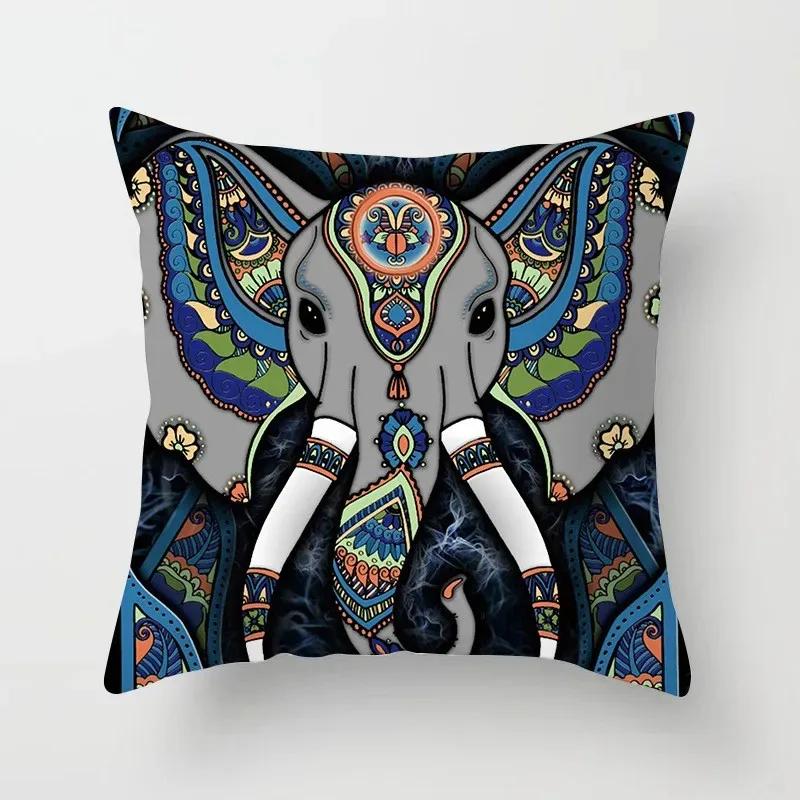 Bohemian Pillowcase Ethnic Floral Geometric Complex Texture Pillowcase Mandala Cushion Cover Sofa Living Room Home Decor