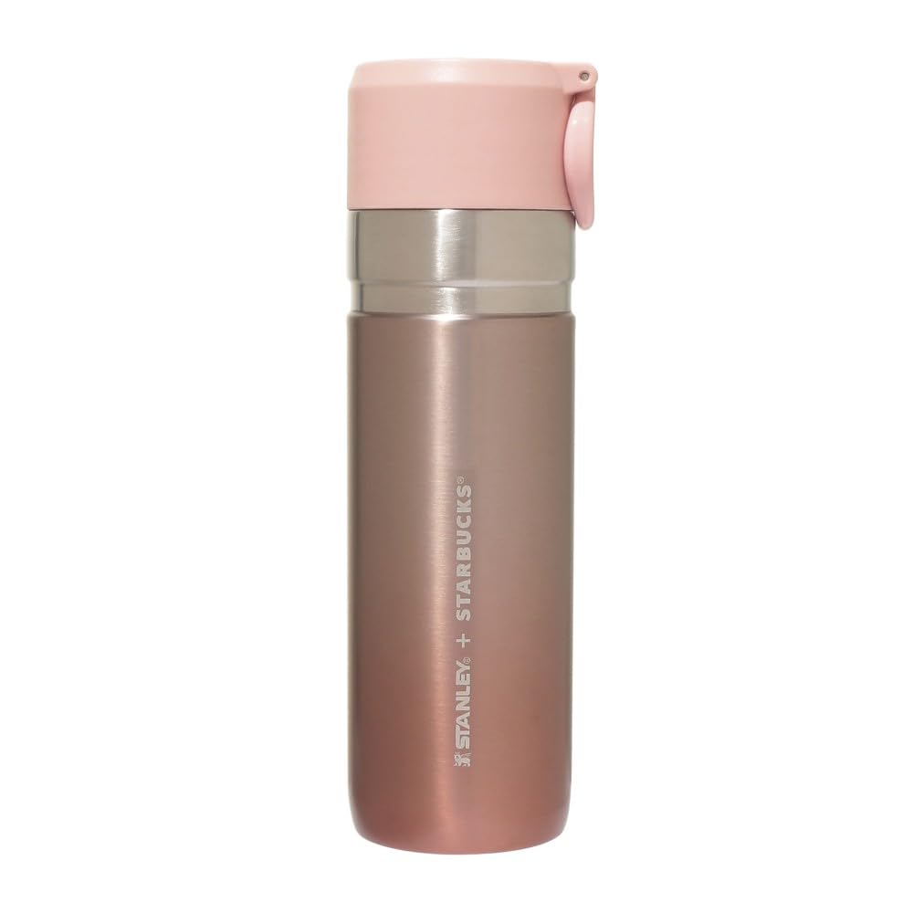 STARBUCKS STANLEY Stainless Steel Bottle, Pink Gradient, 473ml, 2026, Gift, Water Bottle, Tumbler
