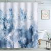 Purple Blue Spider Shower Curtain 72X72 Inch Bat Halloween Bathroom Curtains Set Home Waterproof Polyester Fabric With Hooks