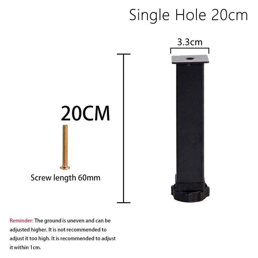 1Pcs Adjustable Bed Leg 15-35cm Furniture Leg New Support Legs