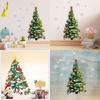 Christmas Deer Window Wall Sticker With Pvc Material For Living Room And Bedroom Decor