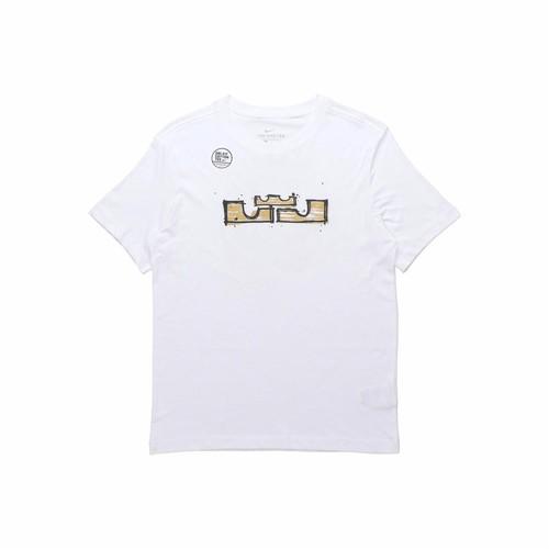 

Nike Lion Head Print Basketball T-Shirt for Men EU S білий