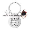 2026 Graduation Inspirational Stainless Steel Keychain Pendant