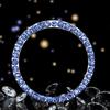 Car One Click Start Button Decoration Ring Diamond Crystal Ignition Ring Sticker