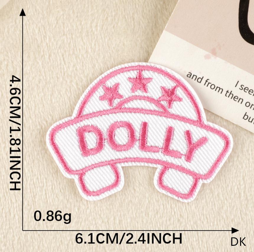 

10 шт. Популярные значки Вышитые нашивки Приутюживаемые на одежду Шляпа Сумка Обувь Ремонтный материал Телефон Подарочная коробка Декор DIY Аксессуар