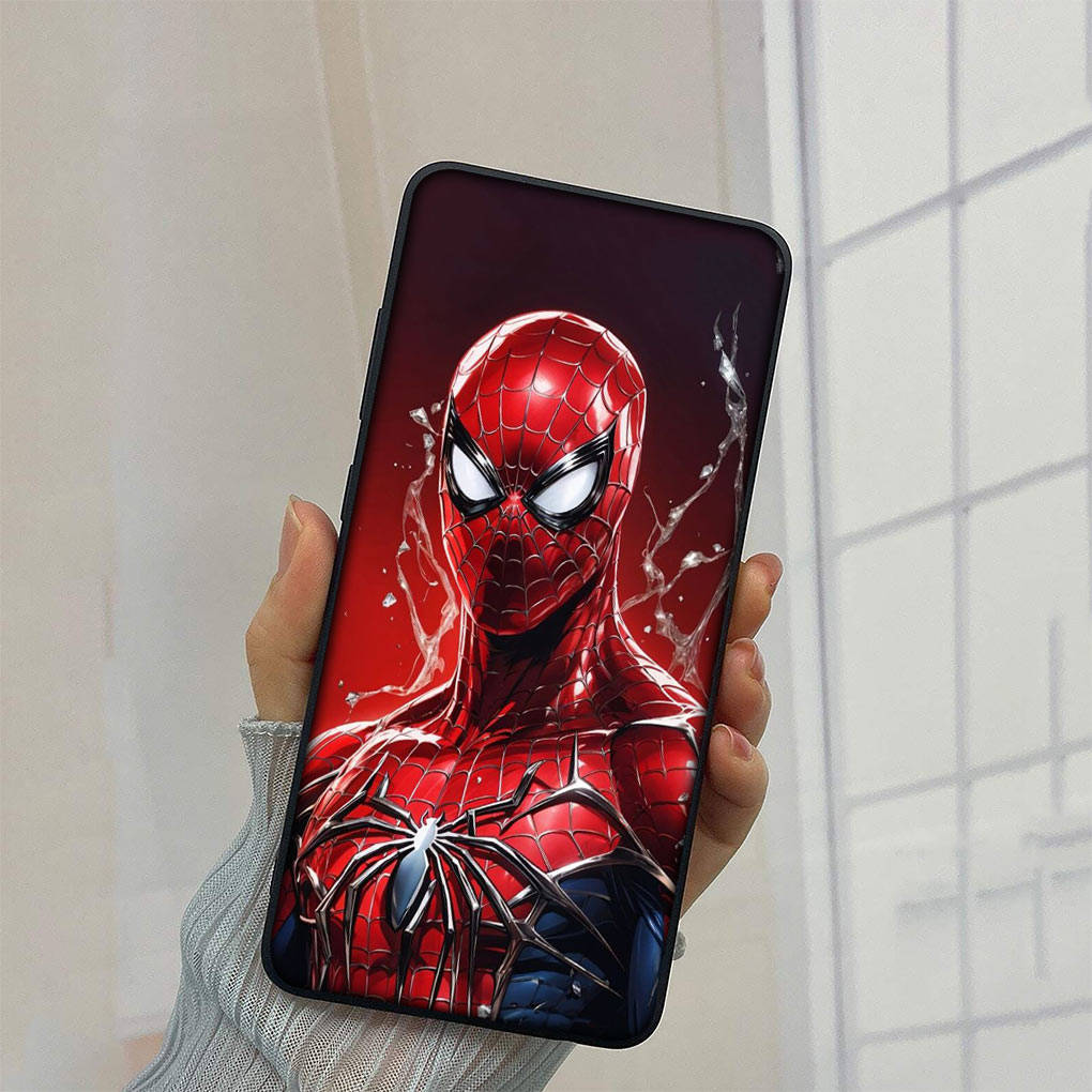 For Samsung Galaxy S24 S23 iPhone 16 15 14 Xiaomi Redmi Note 13 12 11 Pro Max X 8 9 10 XR A05 OPPO A15 Huawei Phone Case Cartoon Spiderman Spider Man