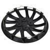 4pcs 14in Wheel Hub Caps Scratch Resistant Universal Wheel Rim Cover for Cars Trucks Vans Black