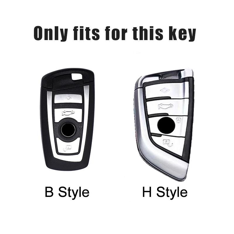 ABS Racing Style Car Key Case Cover Shell Fob for BMW X3 X5 X6 F30 F34 F10 F20 G20 G30 G01 G02 G05 F15 F16 1 3 5 7 Series