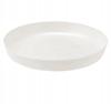 White Flowerpot Saucer 126x18 Cm Plastic