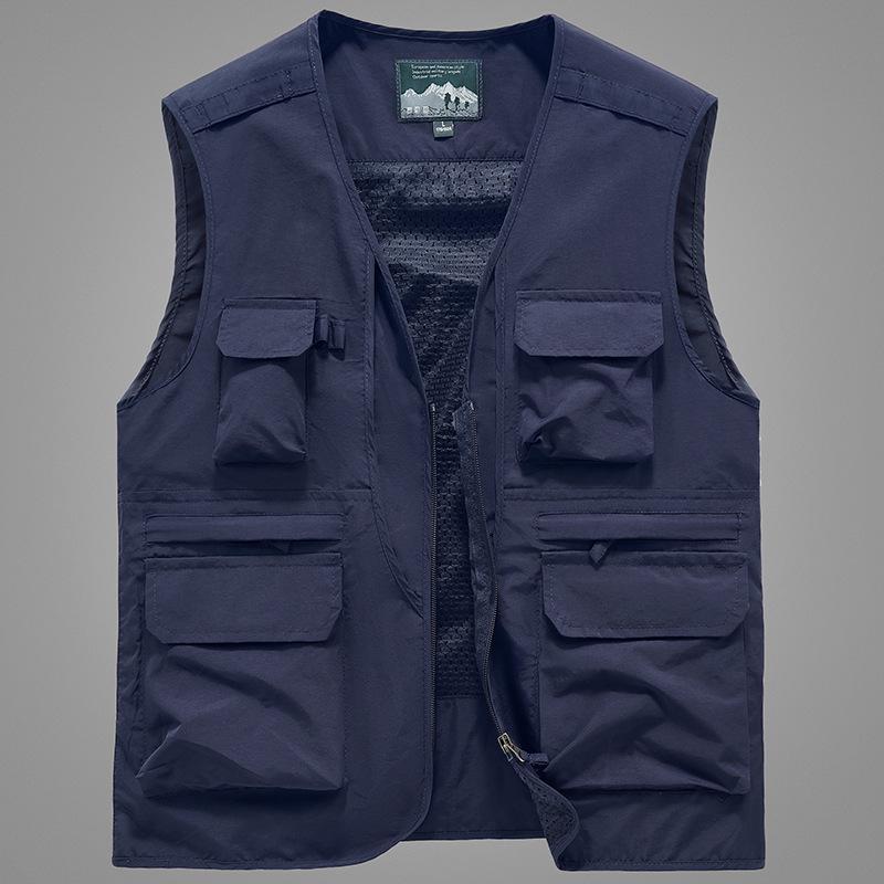 Men's Autumn Outdoor Casual Multi-Pocket Vest