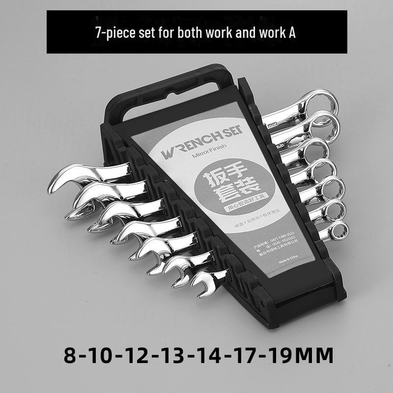 Set cheie tubulară cu clichet dublu capăt multifuncțională Green Forest