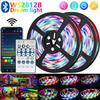 WS2812B LED-Licht Intelligentes RGBIC LED-Streifenlicht 1-30m DC5V Bluetooth App-Steuerung Magische Farbe Flexible Bandlampe USB TV-Hintergrundbeleuchtung
