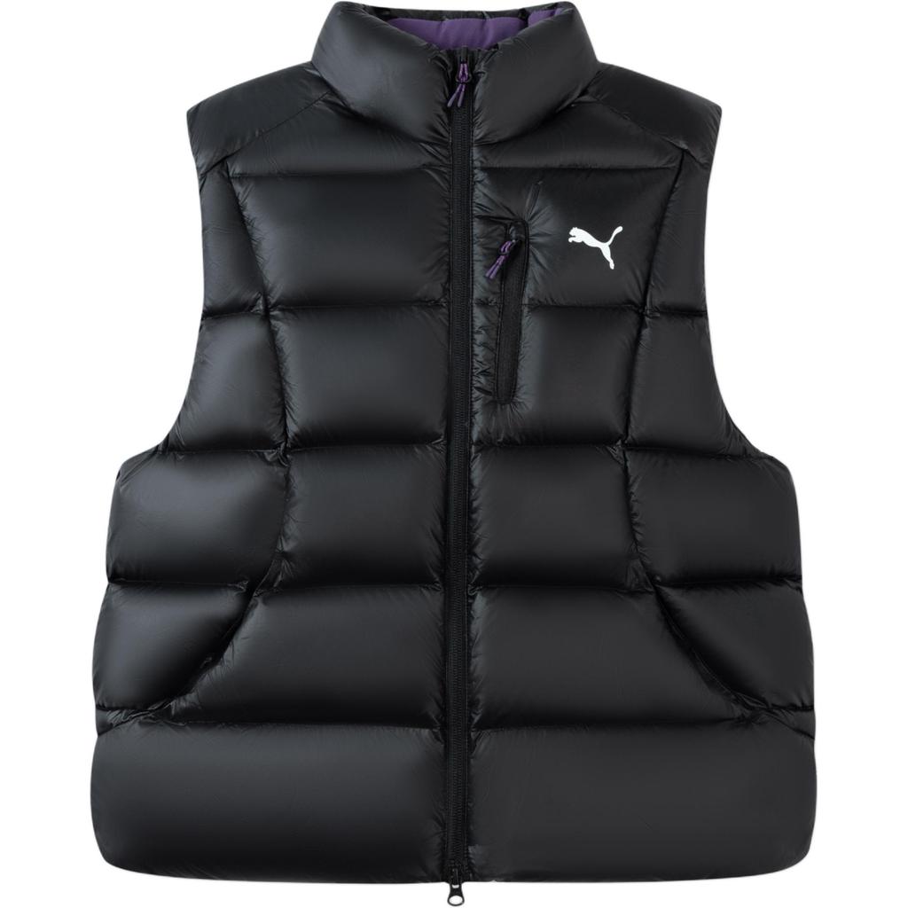 Men's Vest PUMA Unisex Down Vests Stand Collar Moderate Down Vest Non-Stretch