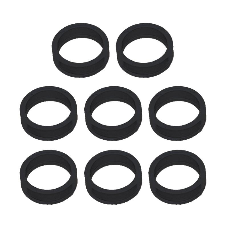 8pcs Silicone Joysticks Protector Rings Analogs Stick Defense Rings Gaming Accessories Suitable for P5 Controllers