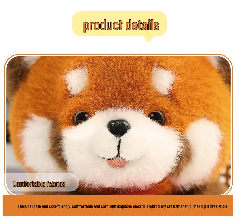 Internet Sensation: Cute Mushroom Raccoon Plush Toy - Perfect for Gifts & Claw Machines