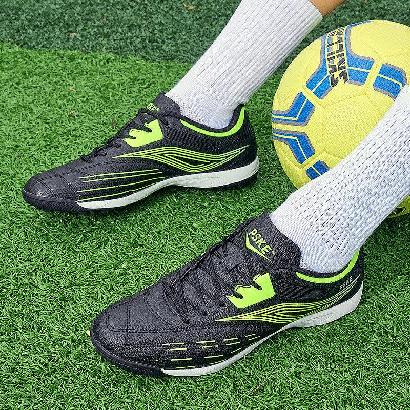 Pantofi de fotbal pentru bărbați Blue Turf Pantofi de fotbal anti-alunecare în aer liber pentru bărbați Pantofi de futsal ușori originali