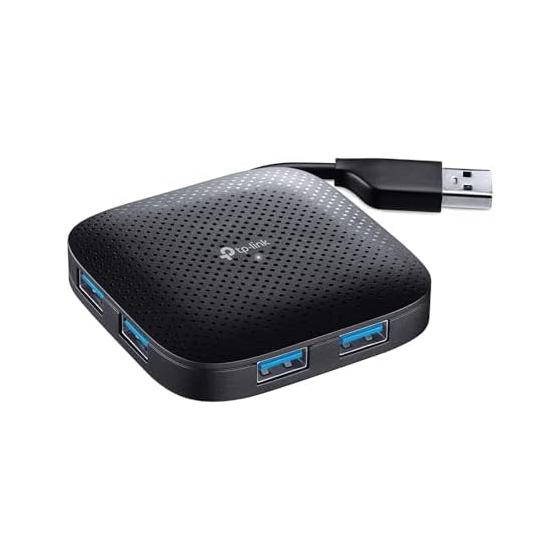 USB-хаб TP-Link UH400, 4 порта, высокоскоростной, с питанием от шины, совместимый с USB 3.0, максимальная скорость передачи 5 Гбит/с