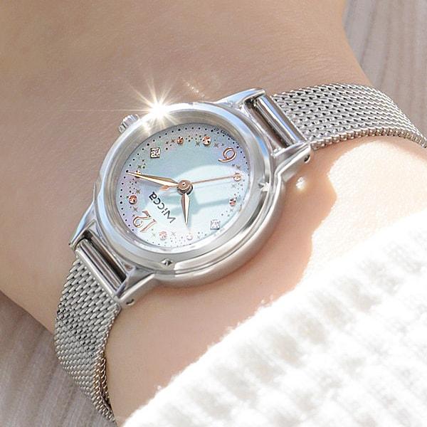 Citizen Women's KP3-619-21 ( Watch Wicca Solar-Tech Summer Limited) Round Watch Stainless Analog