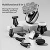 Solimpia 6-In-1 Electric Head Shaver for Bald Men 7 Blades Floating Razor Hair Trimmer USB Rechargeable LED Display Beard Shavers