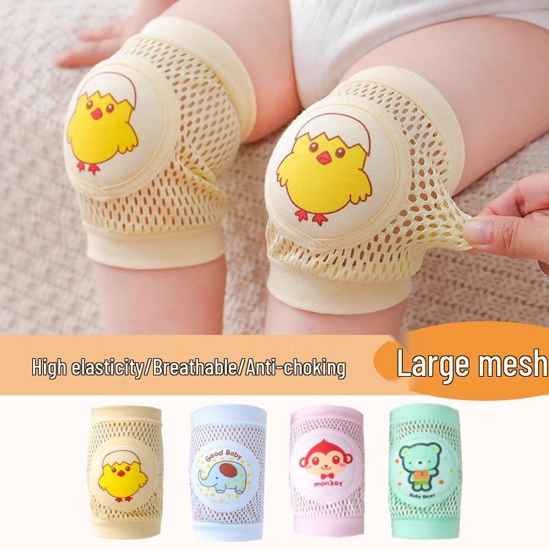 Infant Anti-Slip Knee and Elbow Pads for Crawling and Walking