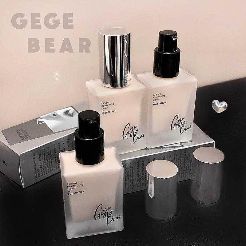Gege Bear Feuchtigkeitsspendendes Glow Make-up: Wasserdichter, Schweißfester, Langanhaltender Cremiger Haut-Concealer