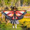 Children's Halloween Butterfly Wing Cloak - Small Butterfly Shawl Costume
