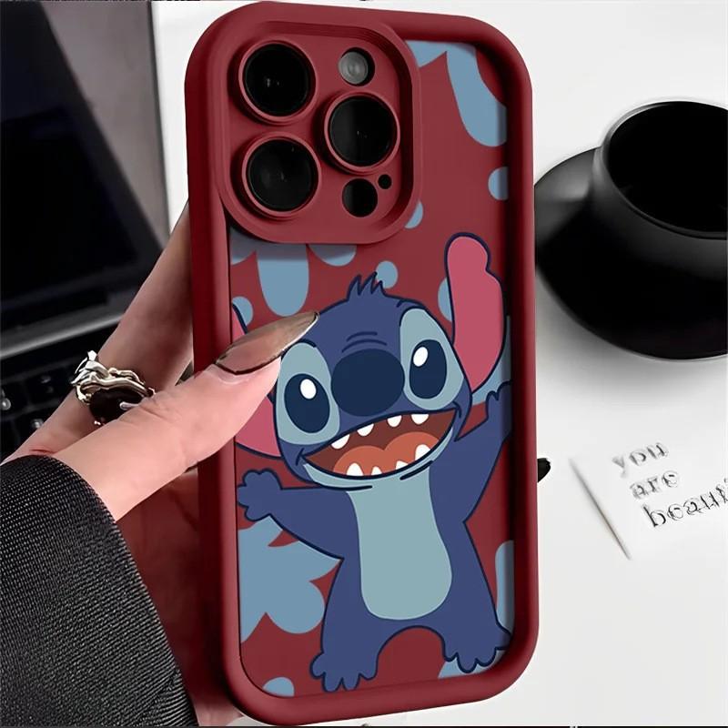 Stitch Angel applies to Apple 11proMax mobile phone case iPhone11 couple 11 creative TPU soft case 11