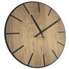 Large Wood Art Wall Clock 60cm