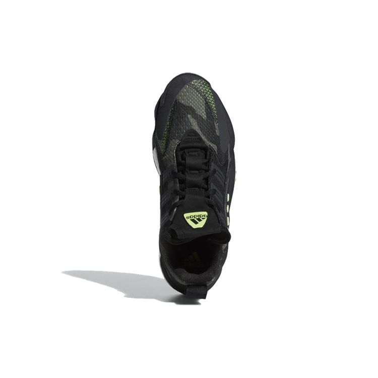 Adidas Originals Crazy BYW X 2.0 Synthetic Leather Sports Shock Absorption Low Top Lifestyle Shoes Unisex Sneakers Black Green EE6012