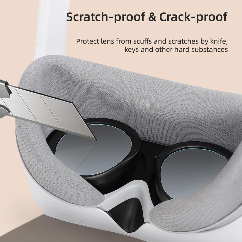 Ochelari VR Lentile Film de protecție rezistent la zgârieturi Film moale pentru ecran Hd compatibil pentru Pico 4